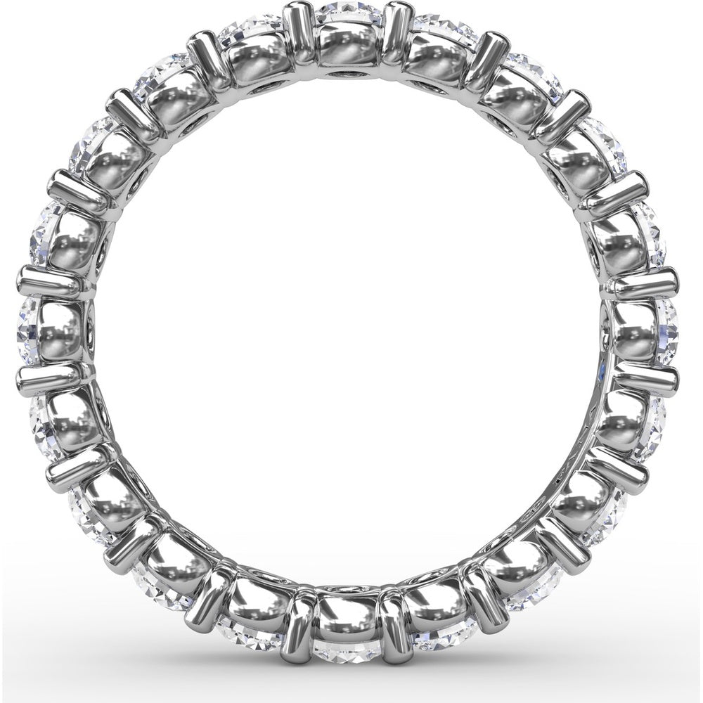 Eternity Band with Shared-Prong Round Diamonds by Fana - 2.05 Carat Total Diamond Weight