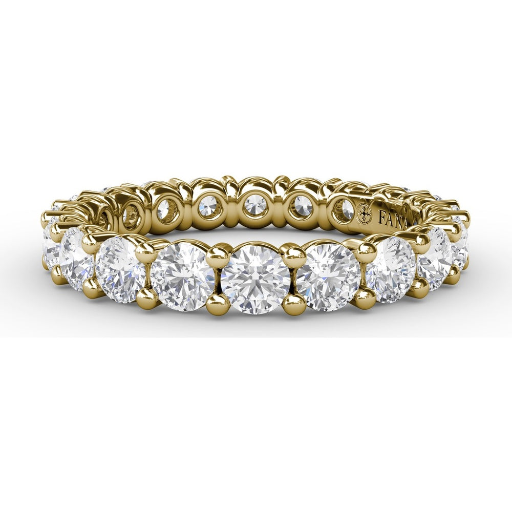 Eternity Band with Shared-Prong Round Diamonds by Fana - 2.05 Carat Total Diamond Weight