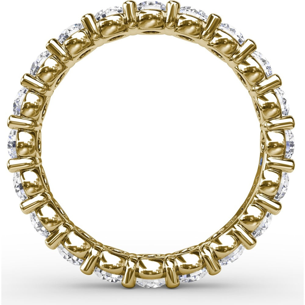 Eternity Band with Shared-Prong Round Diamonds by Fana - 2.05 Carat Total Diamond Weight
