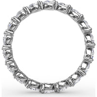Eternity Band with Three-Prong Set Pear-Shaped Diamonds by Fana - 1.00 Carat Total Diamond Weight