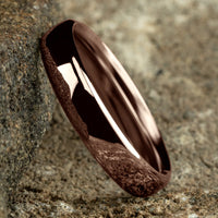 Euro Comfort-Fit ® Men's Wedding Band in 14K Rose Gold - 4.5mm Width by Benchmark