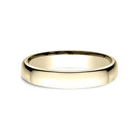 Euro Comfort-Fit ® Men's Wedding Band in 14K Yellow Gold - 3.5mm Width by Benchmark