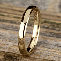 Euro Comfort-Fit ® Men's Wedding Band in 14K Yellow Gold - 3.5mm Width by Benchmark