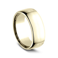 Euro Comfort-Fit® Men's Wedding Band in 14K Yellow Gold - 9mm by Benchmark