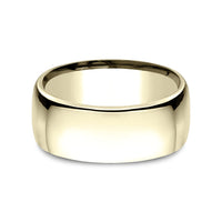 Euro Comfort-Fit® Men's Wedding Band in 14K Yellow Gold - 9mm by Benchmark