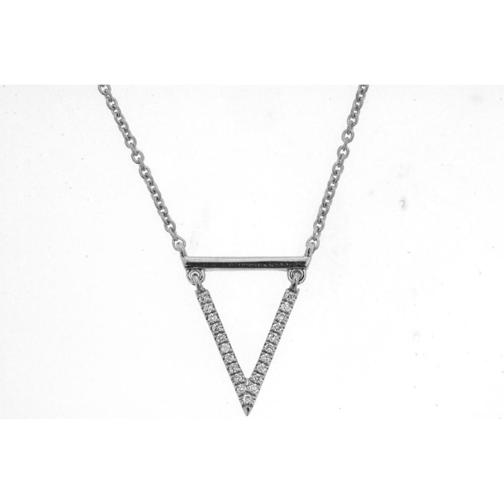 Exquisite Royal 14K White Gold Diamond Necklace - Timeless Elegance
