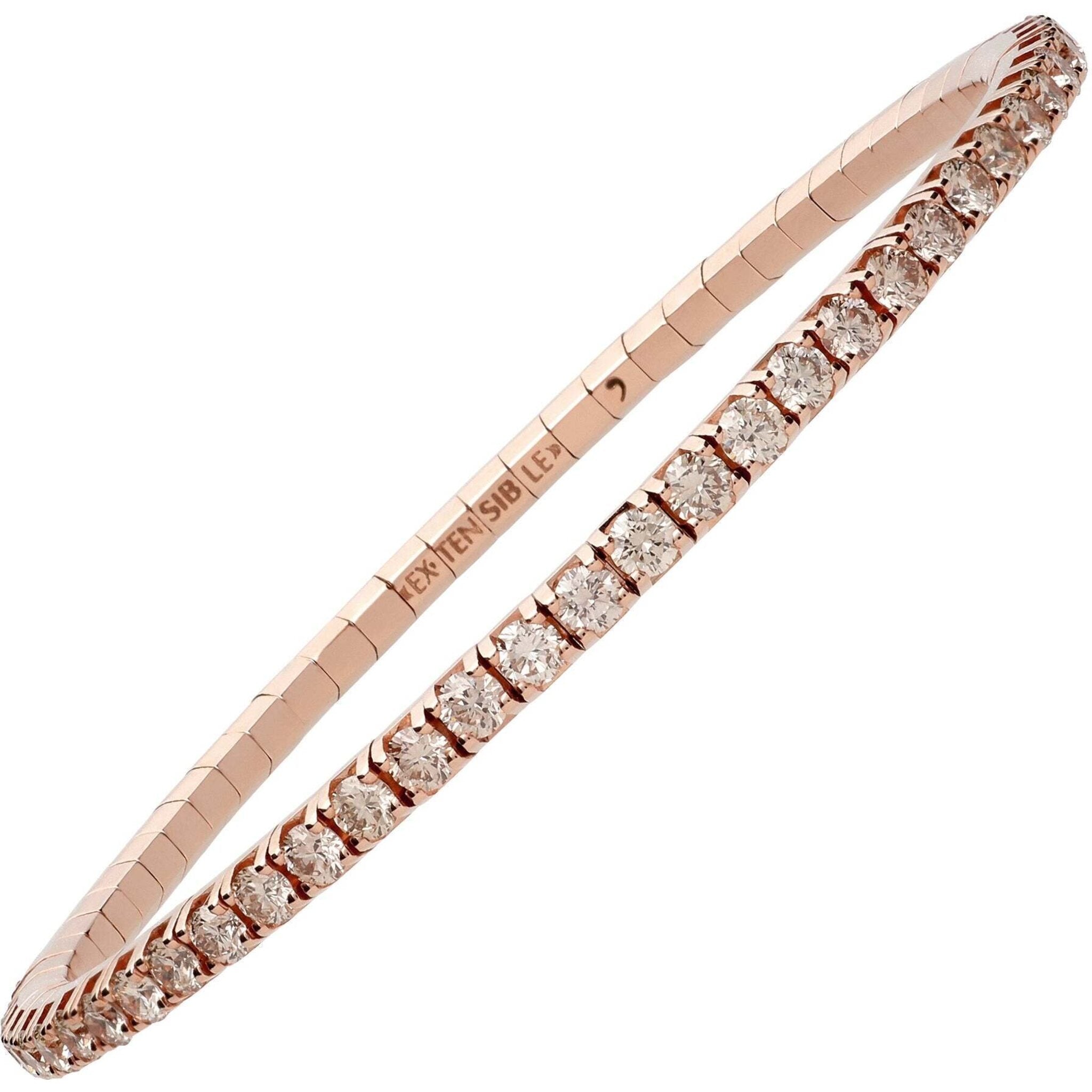 Rose gold elastic on sale bracelet