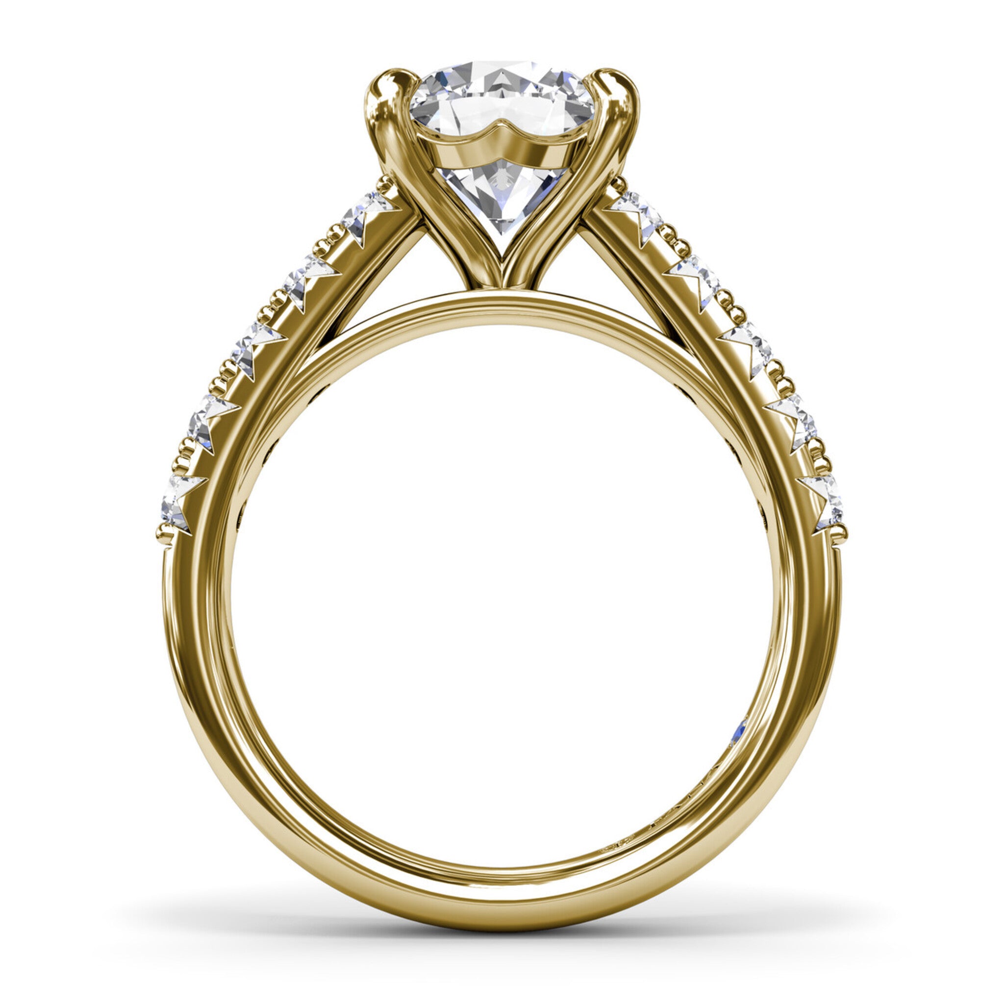 Double Prong Engagement Ring 2025