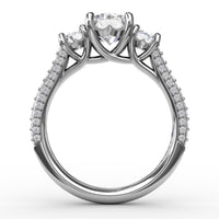 Fana - Engagement Ring - S3336 - Available in 14K & 18K Gold (White, Yellow or Rose) and Platinum