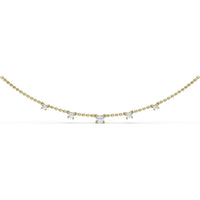 Five Stone Round Diamond Necklace by Fana - 0.41 Carat Total Diamond Weight