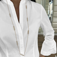 Charles Krypell - Floating Diamond by the Yard Necklace in 18K Rose Gold