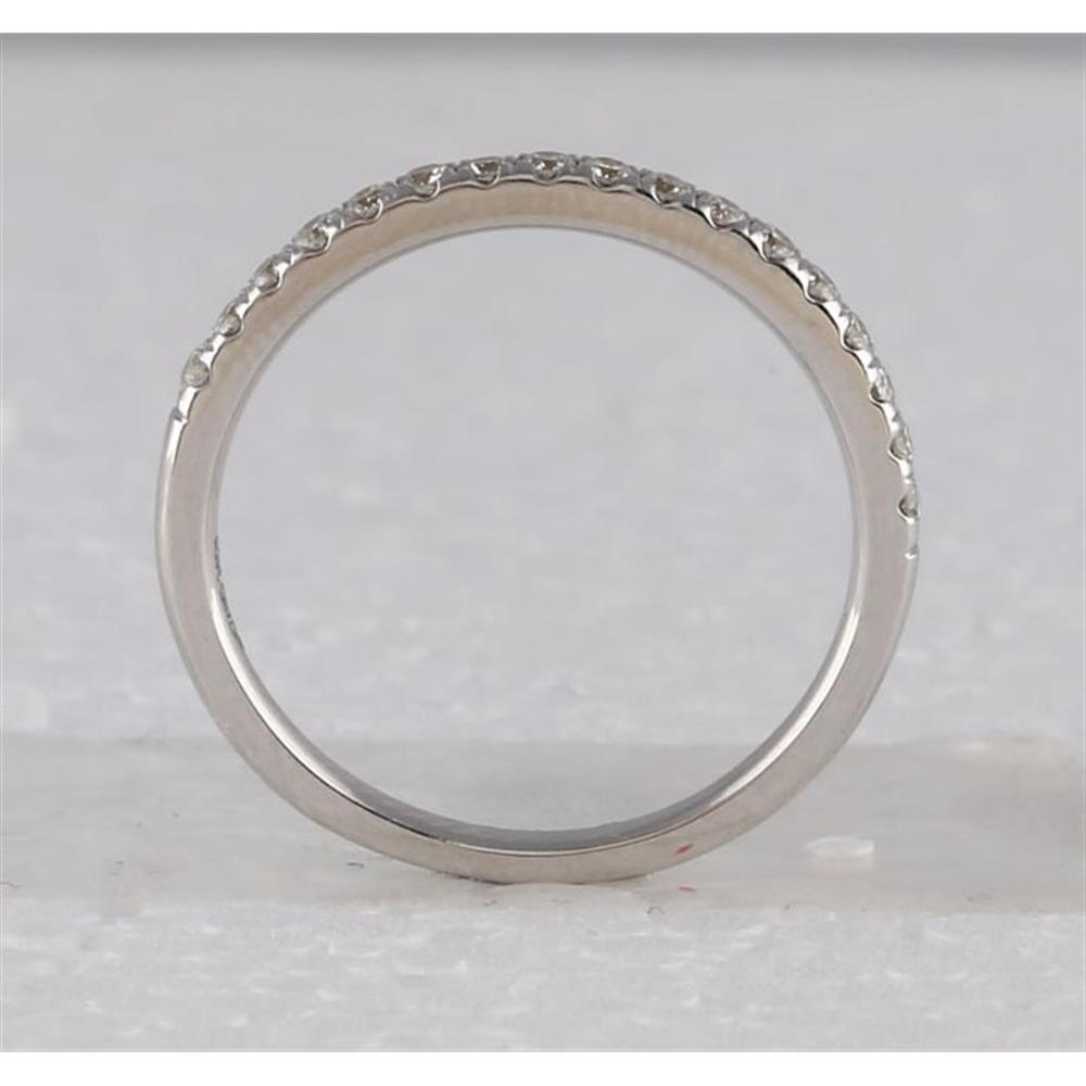 GND 10K White Gold Round Diamond Bridal Wedding Ring Set with Halo - 1.01 Carat Total Diamond Weight
