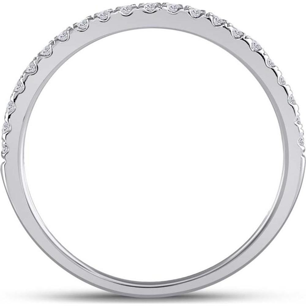 GND 14K Two-Tone Gold Pear Diamond Bridal Wedding Ring Set with 2.00 Carat Total Diamond Weight