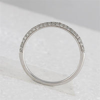 GND 14K White Gold Diamond Halo Bridal Wedding Ring Set with Round Prong-Set Diamonds – 1 1/4 Total Carat Weight