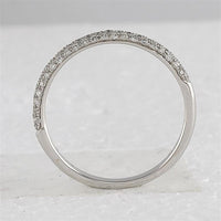 GND 14K White Gold Diamond Halo Bridal Wedding Ring Set with Round Prong-Set Diamonds – 1 1/4 Total Carat Weight