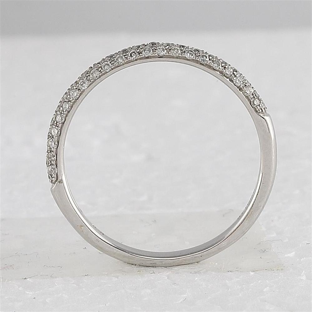 GND 14K White Gold Diamond Halo Bridal Wedding Ring Set with Round Prong-Set Diamonds – 1 1/4 Total Carat Weight