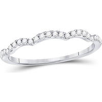 GND 14K White Gold Pear-Shaped Diamond Halo Bridal Wedding Set - 1.00 Carat Total Diamond Weight