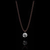 Aresa New York - Hadid Solitaire Fringe Necklaces - 18K Rose Gold with 1.00 cts. of Diamonds
