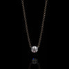 Aresa New York - Hadid Solitaire Necklaces - 18K Yellow Gold with 0.50 cts. of Diamonds