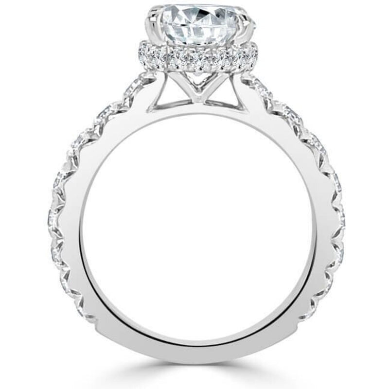 Imagine Bridal Hidden Halo Diamond Semi-Mount