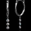 Aresa New York - Lempicka No. 3 Earrings - 18K White Gold with 0.70 cts. of Diamonds