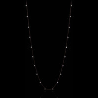 Aresa New York - Lessing No. 20 Necklaces - 18K Rose Gold with 3.00 cts. of Diamonds