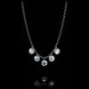 Aresa New York - Lessing No. 5 Necklaces - 18K White Gold with 0.80 cts. of Diamonds