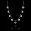 Aresa New York - Lessing No. 9 XO Necklaces - 18K Yellow Gold with 1.00 cts. of Diamonds