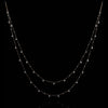 Aresa New York - Lovelace Note B Necklaces - 18K Yellow Gold with 2.25 cts. of Diamonds