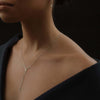 Aresa New York - Lovelace Note C Necklaces - 18K Rose Gold with 6.40 cts. of Diamonds