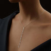 Aresa New York - Lovelace Note F Necklaces - 18K Rose Gold with 3.00 cts. of Diamonds