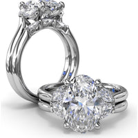 Marquise Diamond Wedding Band with Shared-Prong Setting by Fana - 0.25 Carat Total Diamond Weight