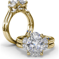 Marquise Diamond Wedding Band with Shared-Prong Setting by Fana - 0.25 Carat Total Diamond Weight