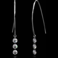 Aresa New York - Morisot No. 3 Earrings - 18K White Gold with 0.90 cts. of Diamonds