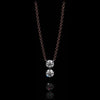 Aresa New York - Morrison No. 2 Necklaces - 18K Rose Gold with 0.40 cts. of Diamonds