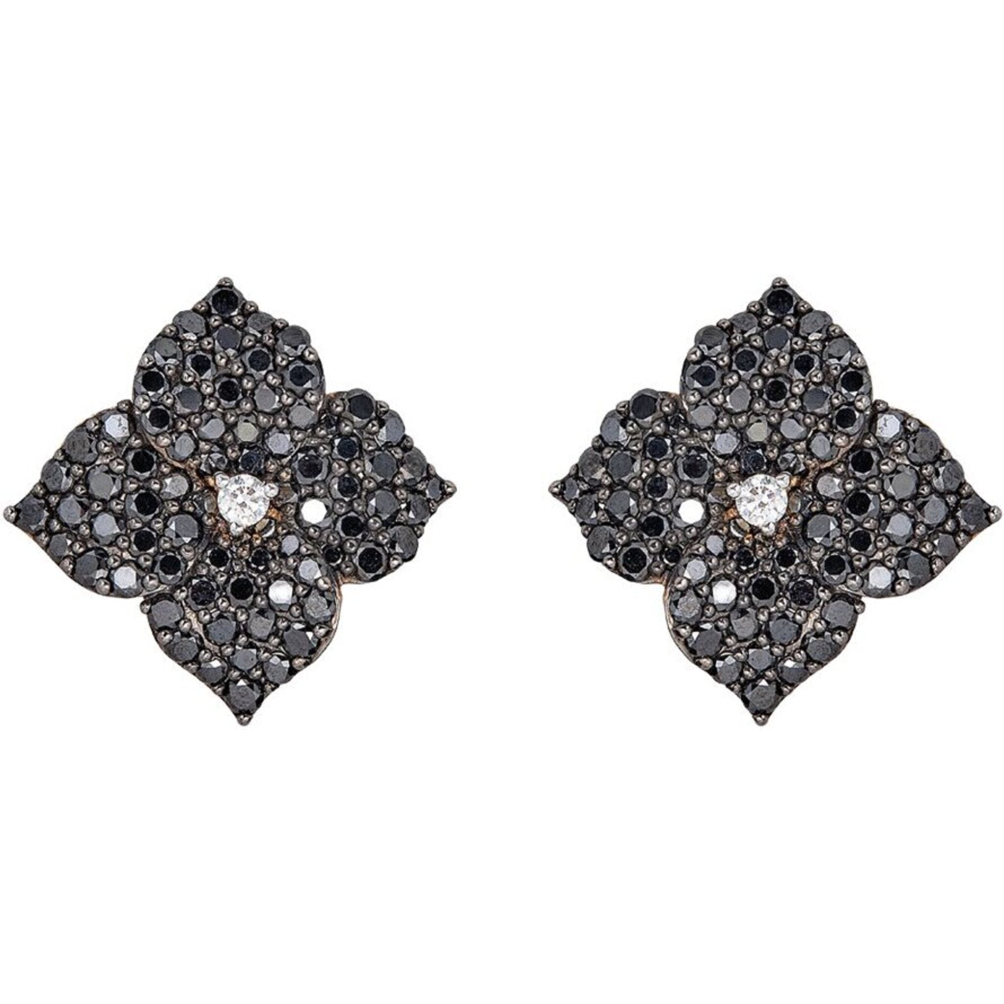 Black Diamond Rose Cut Thorn Studs - 8MM – Marrow Fine