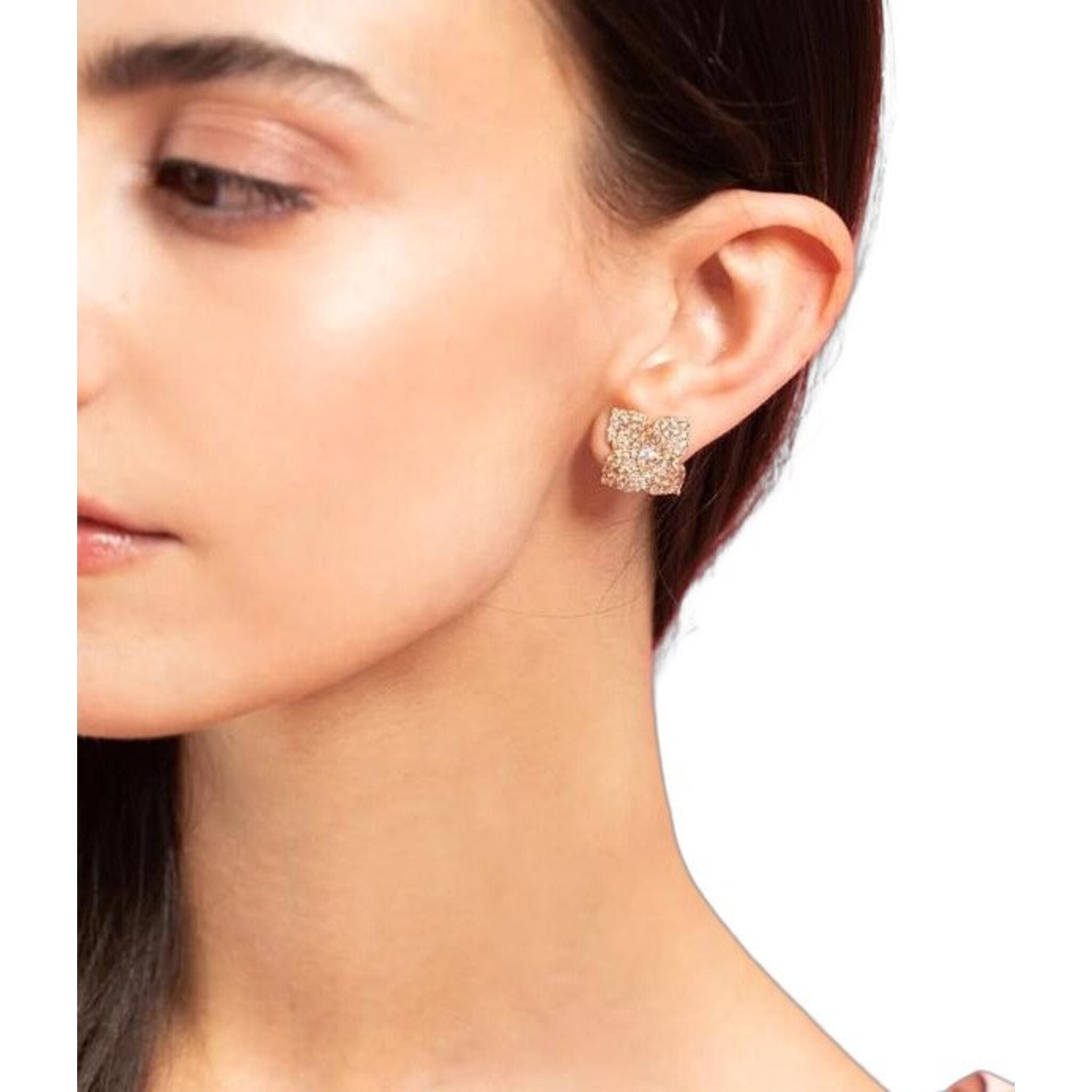 Buy quality Étourdissante designer diamond earrings in 18k rose gold 9top87  in Pune