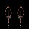 Aresa New York - Nevelson No. 6 Earrings - 18K Rose Gold with 0.70 cts. of Diamonds