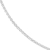 Olas d'Oro 16" Necklace - 10K White Gold 1.65mm Wheat Chain with Lobster Lock