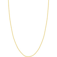 Olas d'Oro 16" Necklace - 10K Yellow Gold 1.65mm Wheat Chain with Lobster Lock