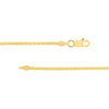 Olas d'Oro 16" Necklace - 10K Yellow Gold 1.65mm Wheat Chain with Lobster Lock