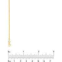 Olas d'Oro 16" Necklace - 10K Yellow Gold 1.65mm Wheat Chain with Lobster Lock