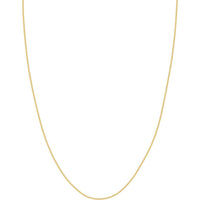 Olas d'Oro 16" Necklace - 14K Yellow Gold 1mm Snake Chain with Lobster Lock