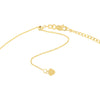 Olas d'Oro 17" Necklace - 14K Yellow Gold Curb Chain Choker