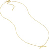 Olas d'Oro 18" Necklace - 14K Yellow Gold Mini Horn Necklace