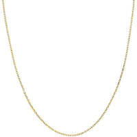Olas d'Oro 18" Necklace - 14K Yellow/White Gold Two-Tone Brill Cable Chain