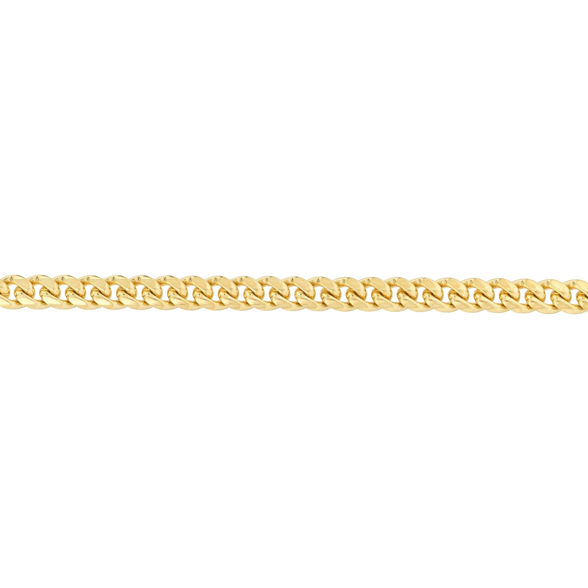 Olas d'Oro 20" Necklace - 10K Yellow Gold 5.0mm Miami Cuban Chain with Lobster Lock