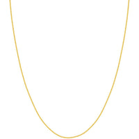 Olas d'Oro 20" Necklace - 14K Yellow Gold 1.05mm Wheat Chain with Lobster Lock