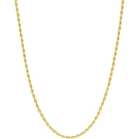 Olas d'Oro 20" Necklace - 14K Yellow Gold 1.50mm Long Bead Chain