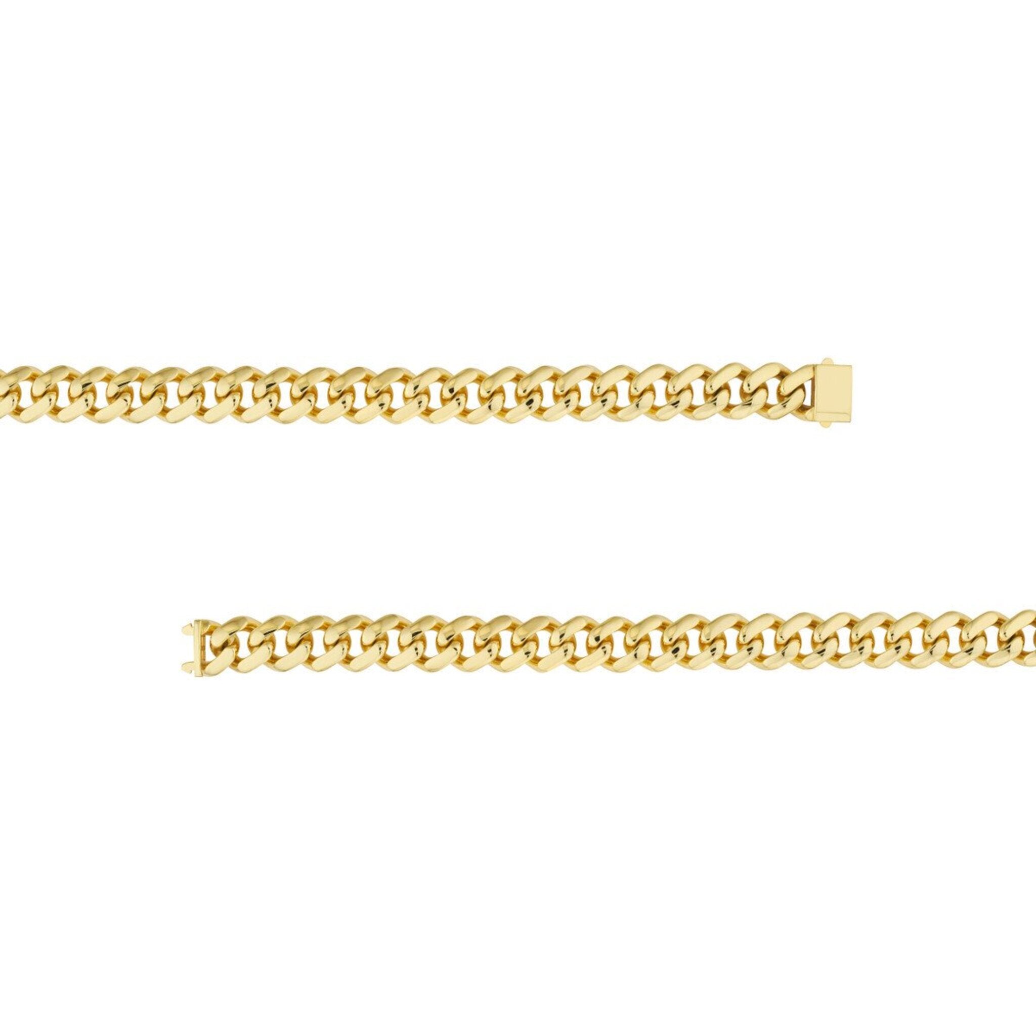 Olas d'Oro 20" Necklace - 14K Yellow Gold 16.80mm Miami Cuban Box Lock